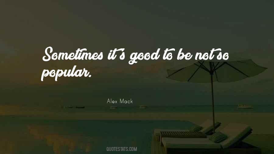 Good Popular Quotes #1629823