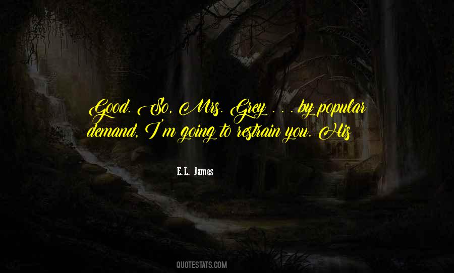Good Popular Quotes #237902