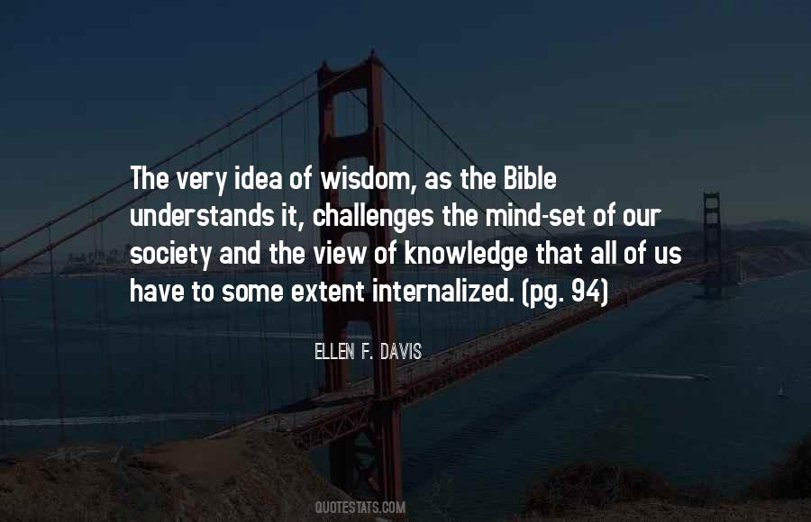 Bible Wisdom Quotes #1554091