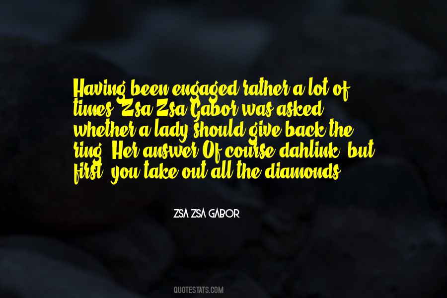 Engagement Ring Quotes #701171