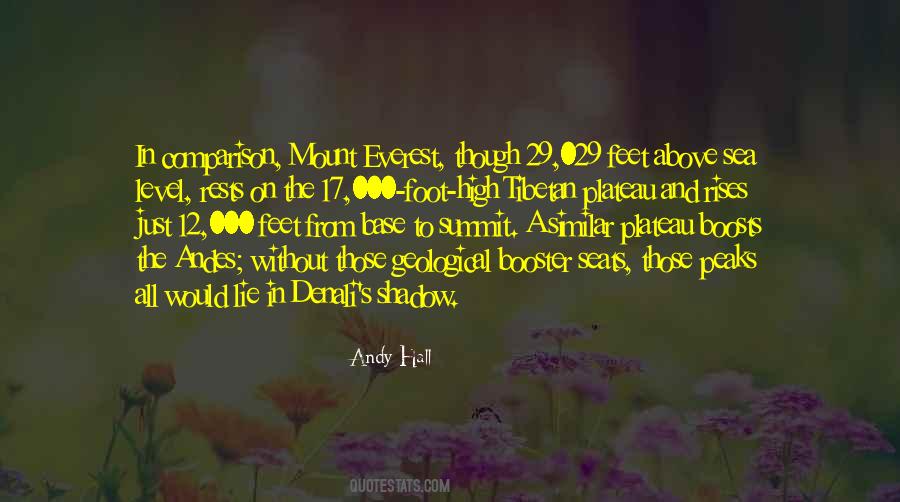 Above Sea Level Quotes #1271944