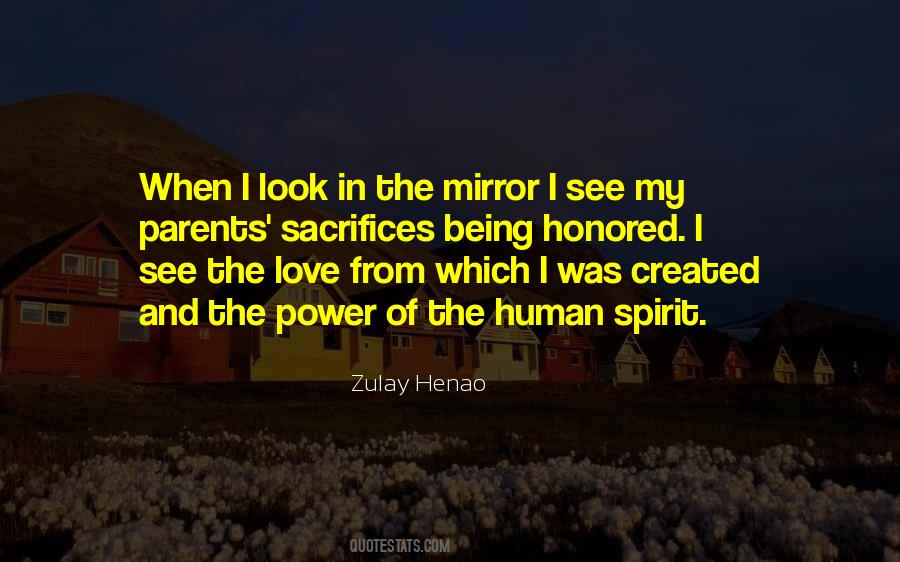 Mirror Of Love Quotes #1221299