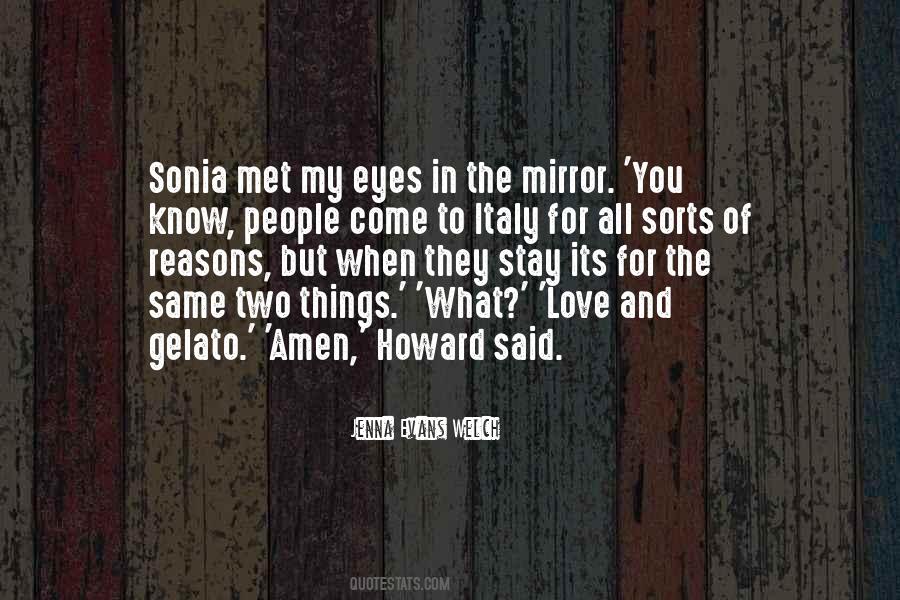 Mirror Of Love Quotes #1728614
