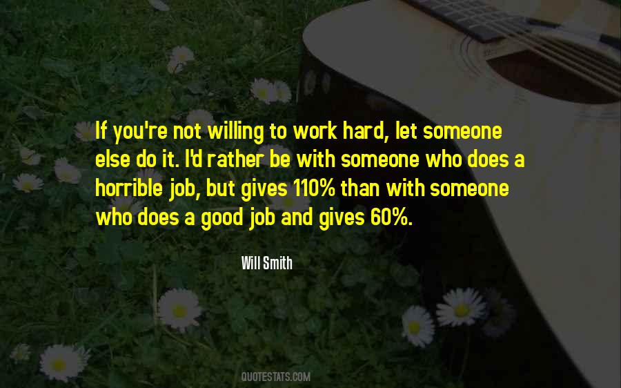 Work Good Job Quotes #1095687