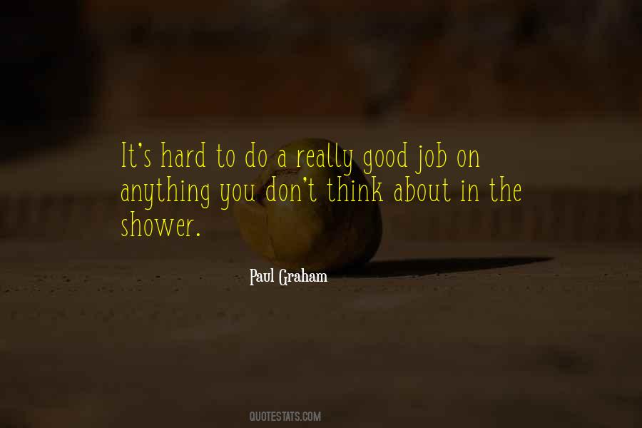 Work Good Job Quotes #1383901