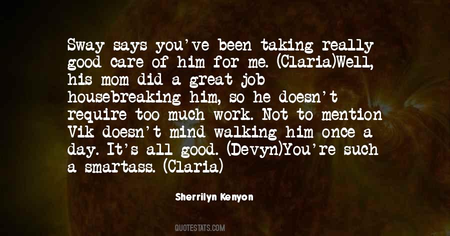 Work Good Job Quotes #205922