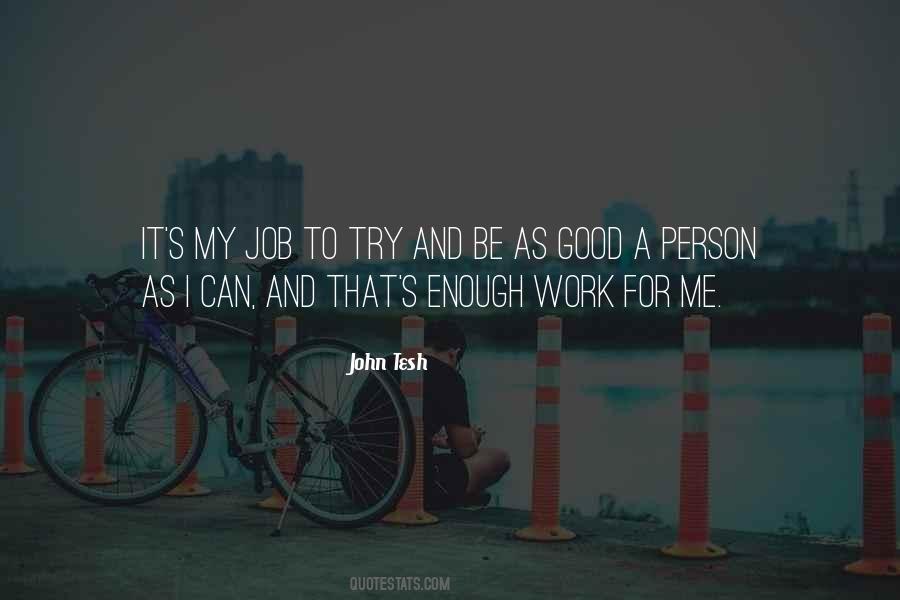 Work Good Job Quotes #404986