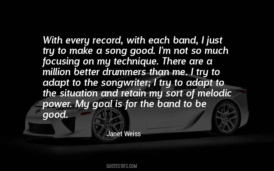 Good Band Quotes #150305