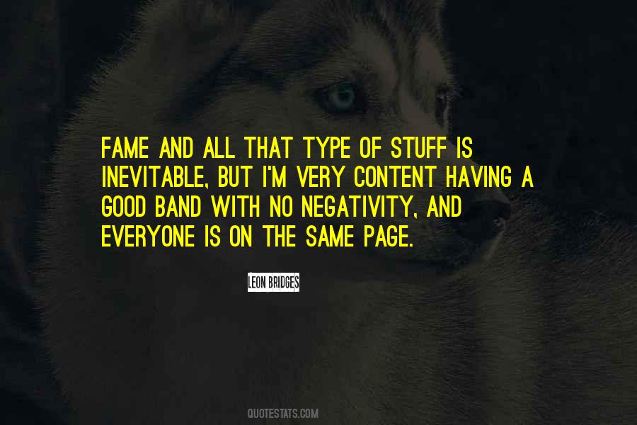 Good Band Quotes #402344