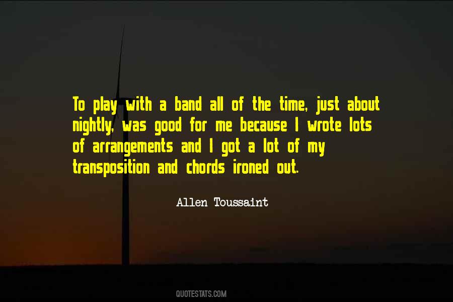 Good Band Quotes #91430