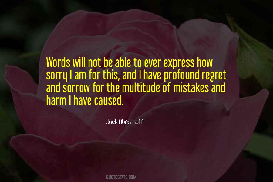 Mistakes Sorry Quotes #728729