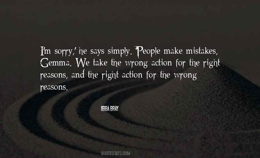 Mistakes Sorry Quotes #974340