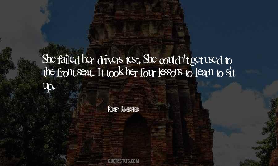 The Drivers Seat Quotes #1728993