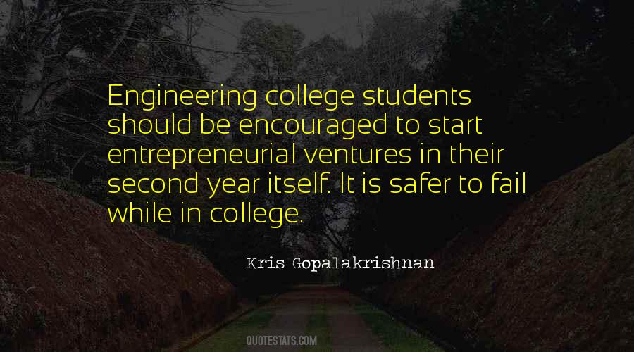 Engineering College Students Quotes #78215