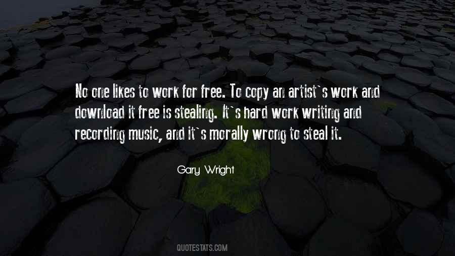 Hard Work Music Quotes #1652417