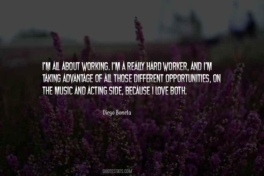 Hard Work Music Quotes #361685