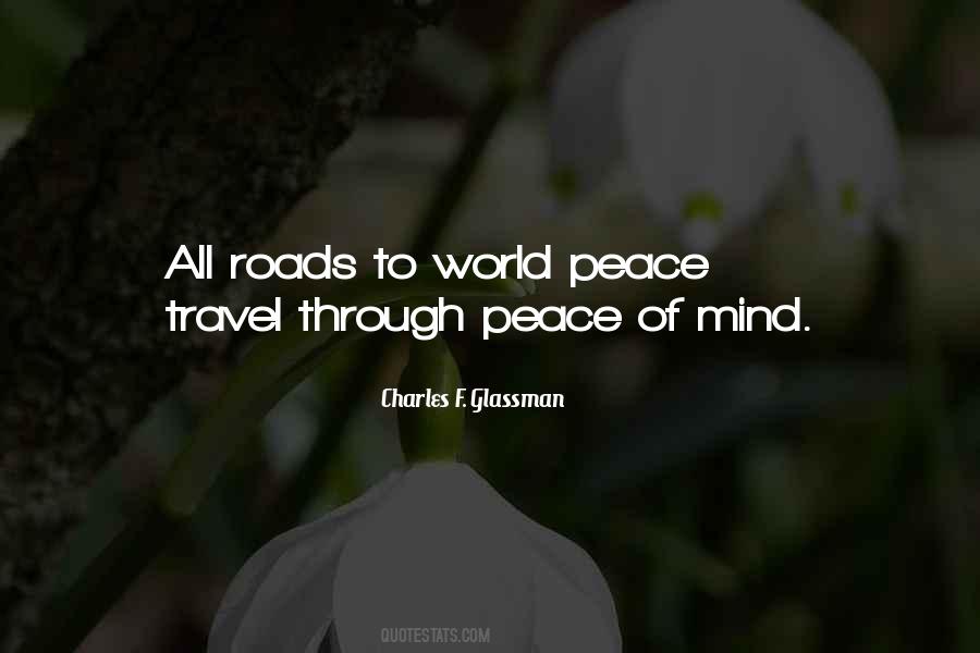 Travel Peace Quotes #173861