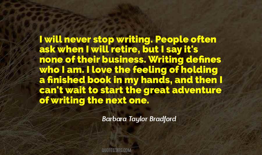 Business Adventure Quotes #1240584