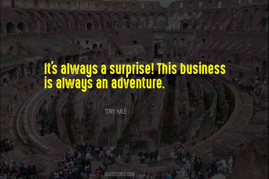 Business Adventure Quotes #952482