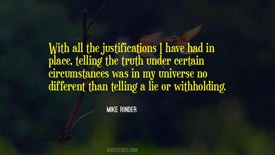 Under No Circumstances Quotes #708981