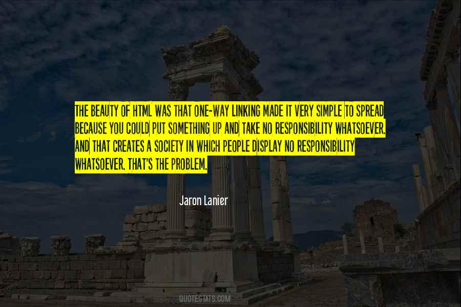 Quotes About Responsibility In Society #1118870