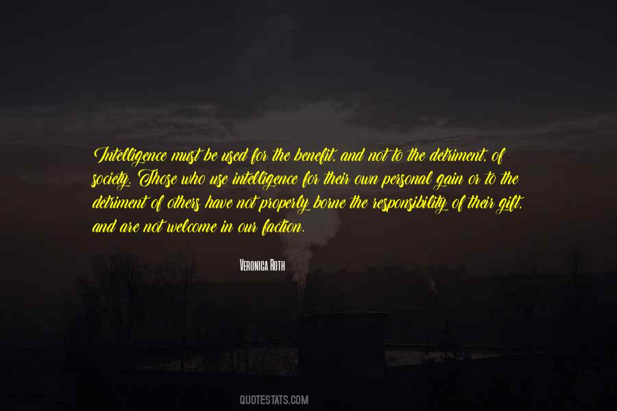 Quotes About Responsibility In Society #439356