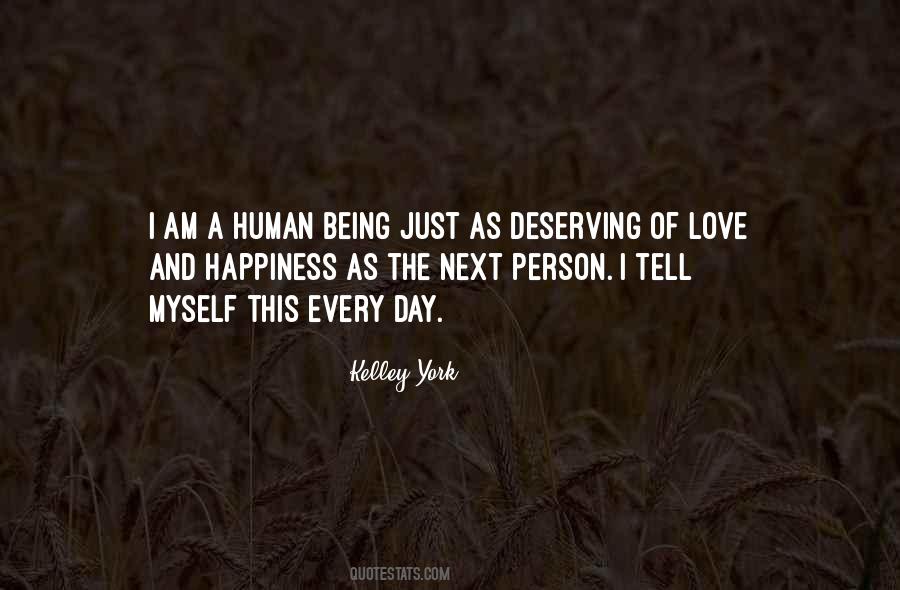I Am A Human Being Quotes #1821072