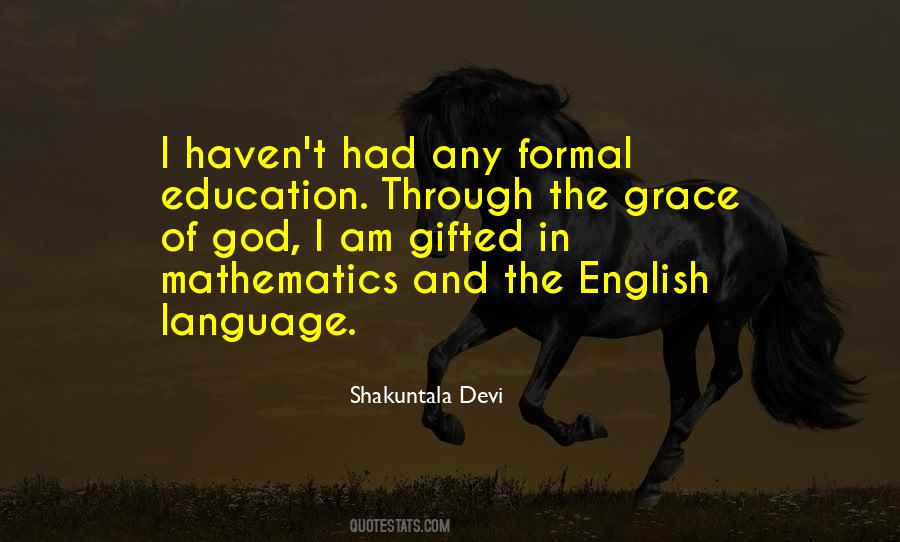 Formal Education Will Quotes #30113