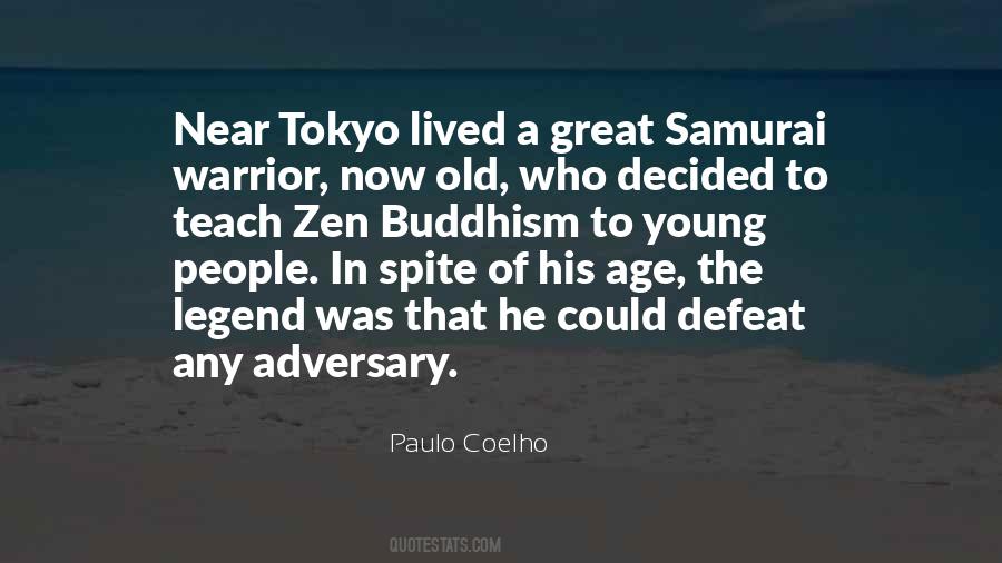 Great Samurai Quotes #1202299