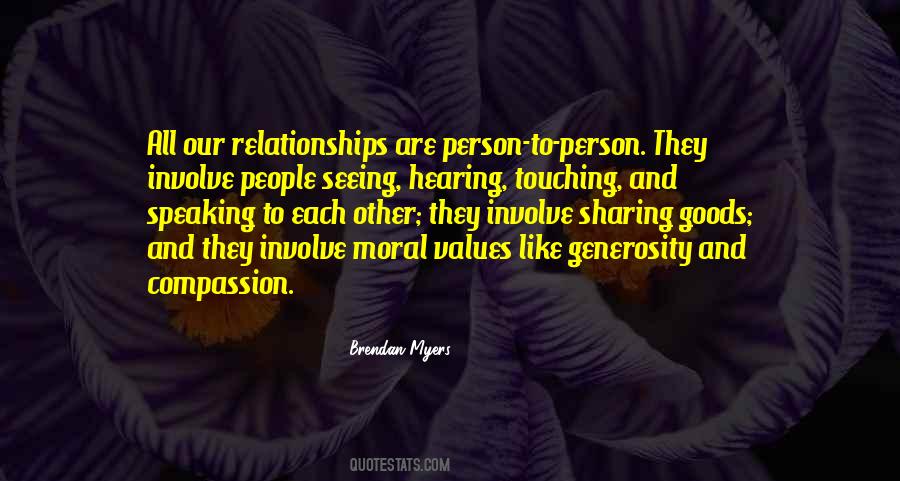 Compassion And Generosity Quotes #158148