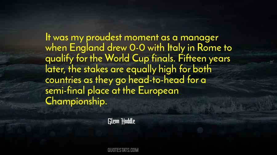 England Manager Quotes #723175