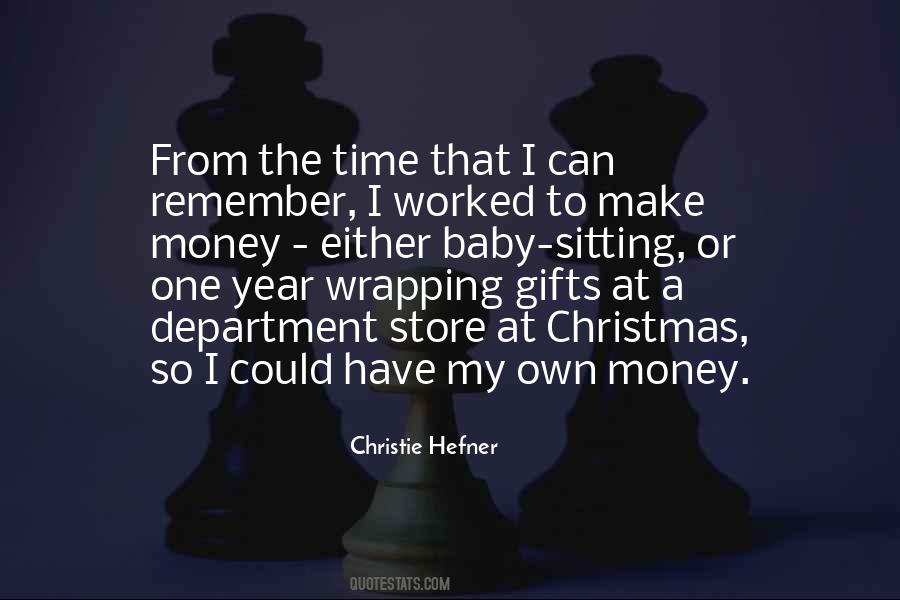 Store Money Quotes #485424