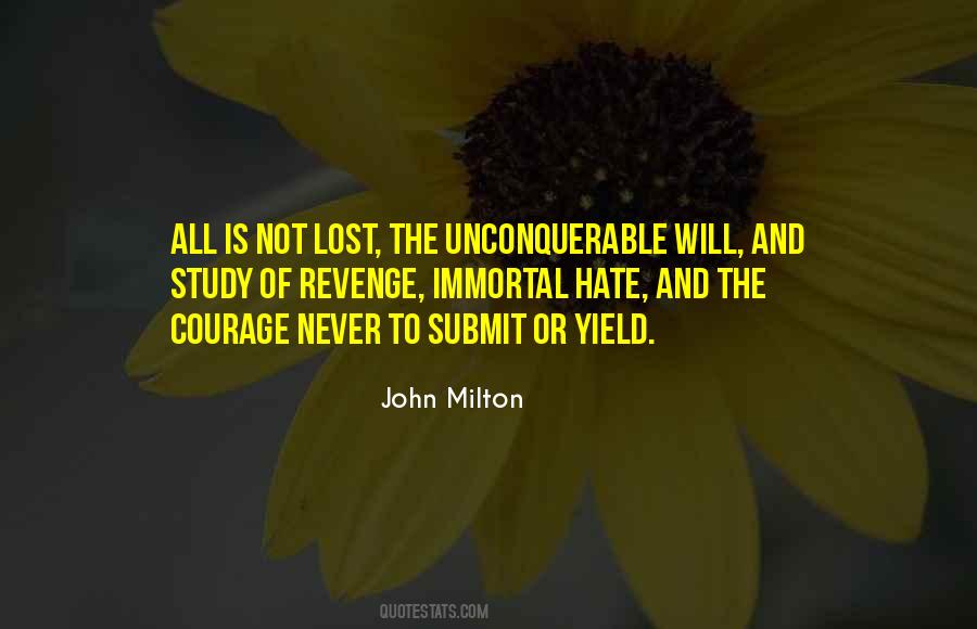 Hate And Revenge Quotes #1877954