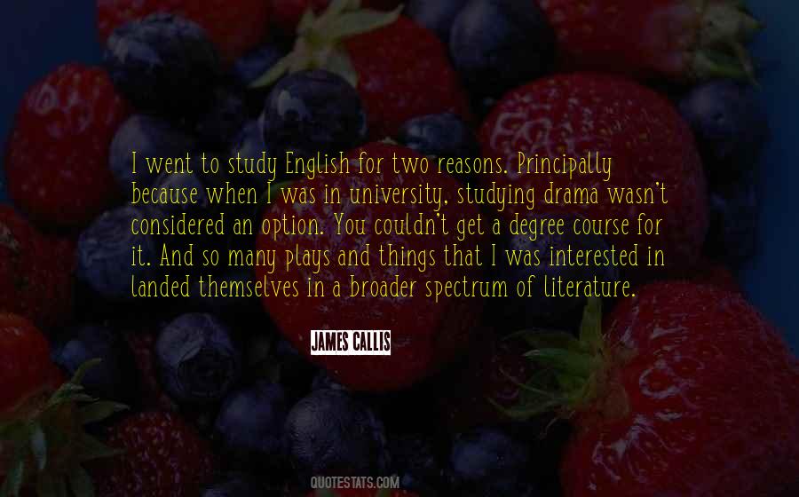 English Degree Quotes #133498