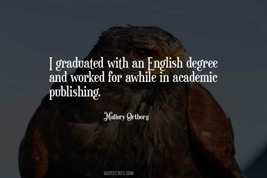 English Degree Quotes #924309