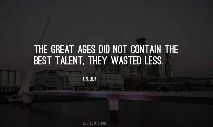 Best Talent Quotes #271050