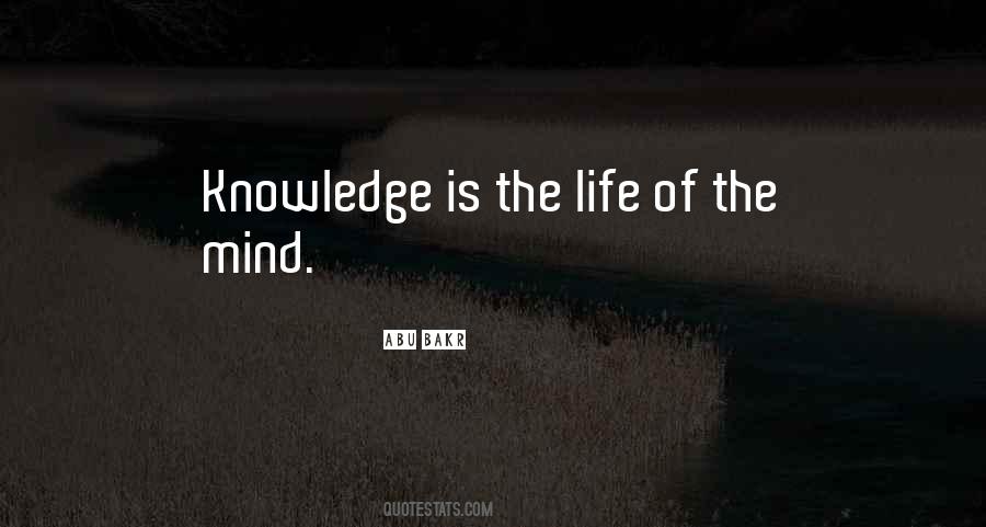 Quotes About The Life Of The Mind #240875