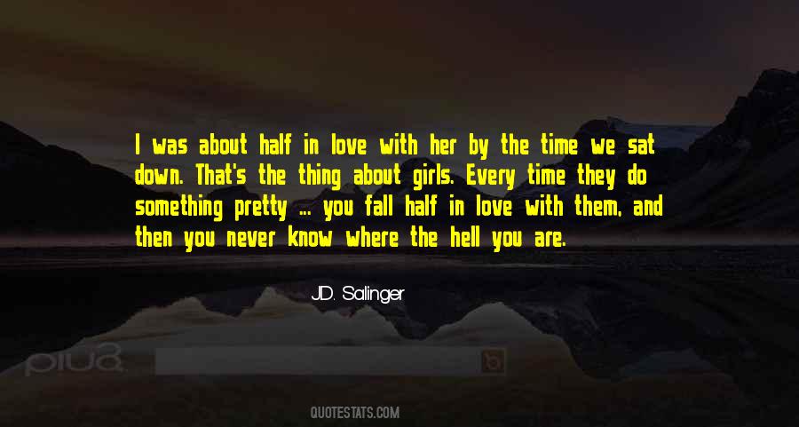 I Was Never In Love Quotes #629778