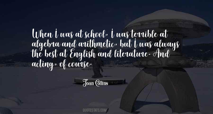 English Literature Best Quotes #1639360