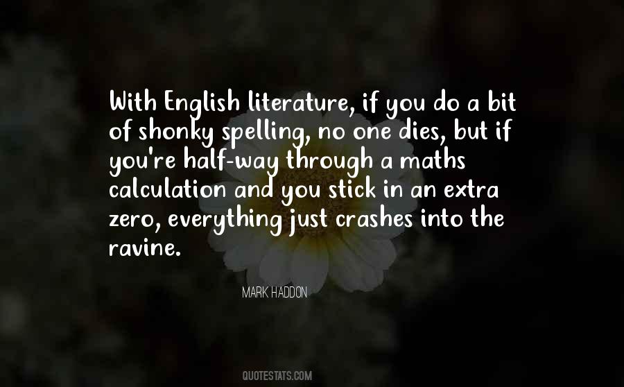 English Literature Best Quotes #245398