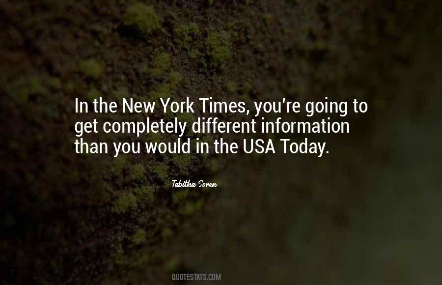 Quotes About Going To New York #283375