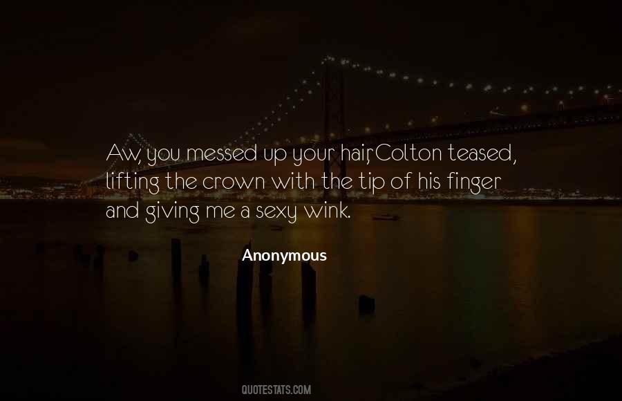 Giving The Finger Quotes #72953