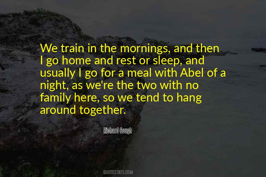 We Train Together Quotes #1052491