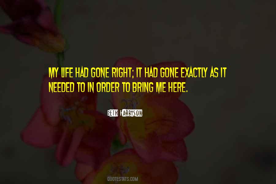 Bring Me Here Quotes #1590071