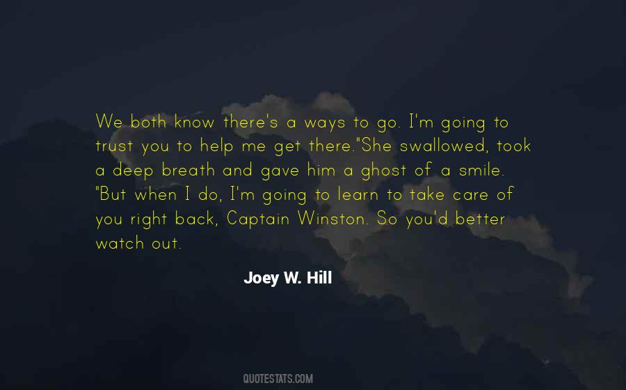 Learn To Take Care Of Yourself Quotes #1006280
