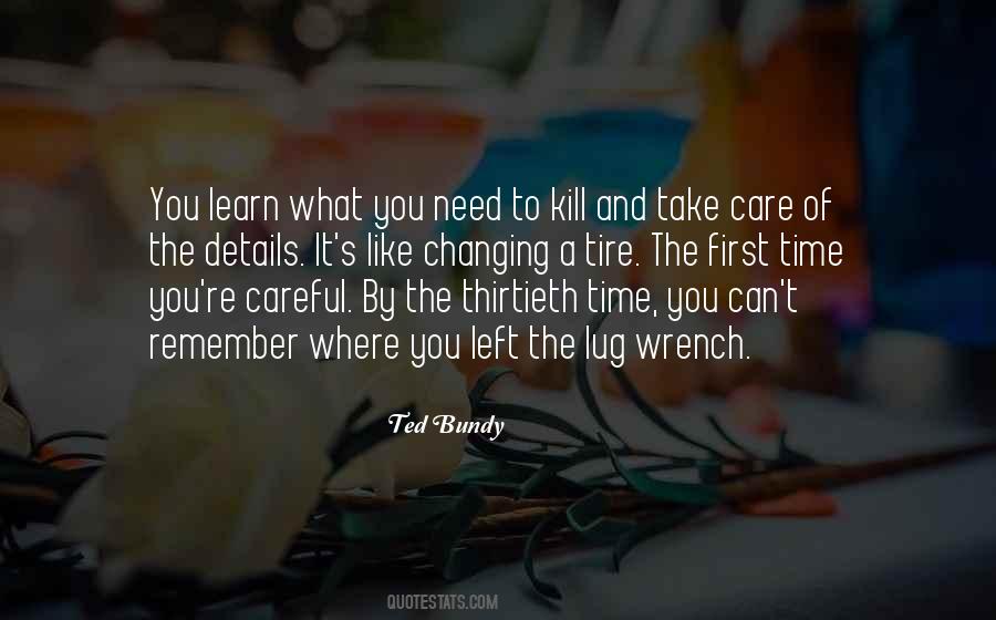 Learn To Take Care Of Yourself Quotes #1658543