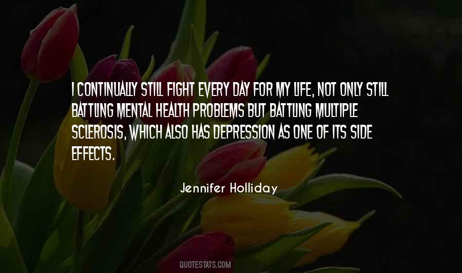 Battling Mental Health Quotes #1087169