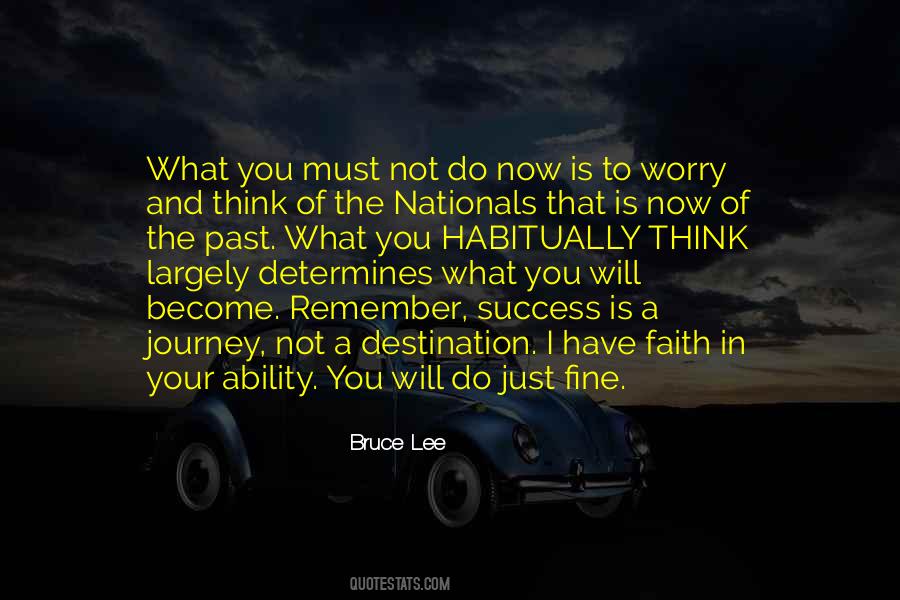 Is The Journey Not The Destination Quotes #1147113
