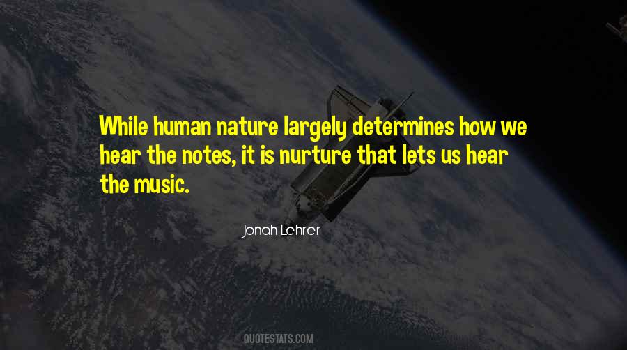 Nurture Nature Quotes #1775588