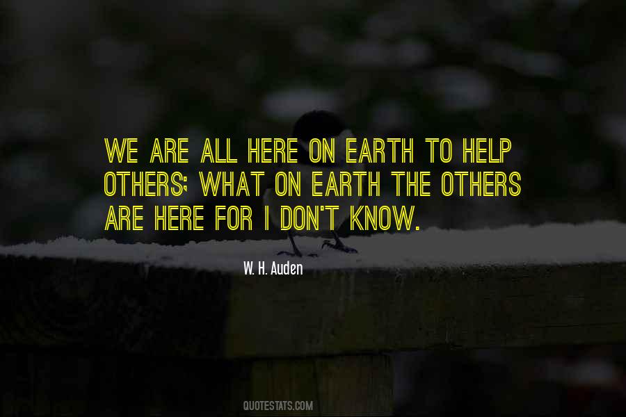 To Help Others Quotes #1849729